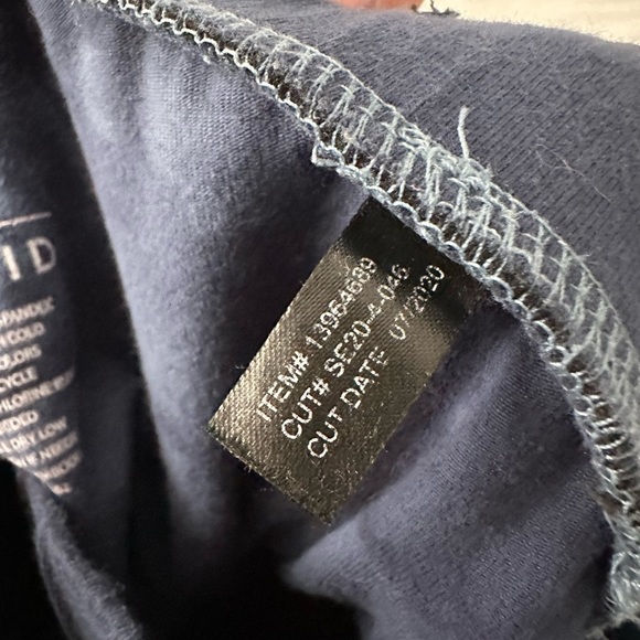 Blue Tie Dye High-Rise Full Length Signature Waist Premium Legging Size 1X - Picture 2 of 4